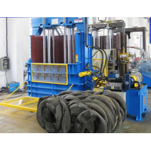 Semi Automatic Car Tire Baler